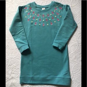 NWT Gymboree Ready Jet Go Floral Shift Dress Sz7